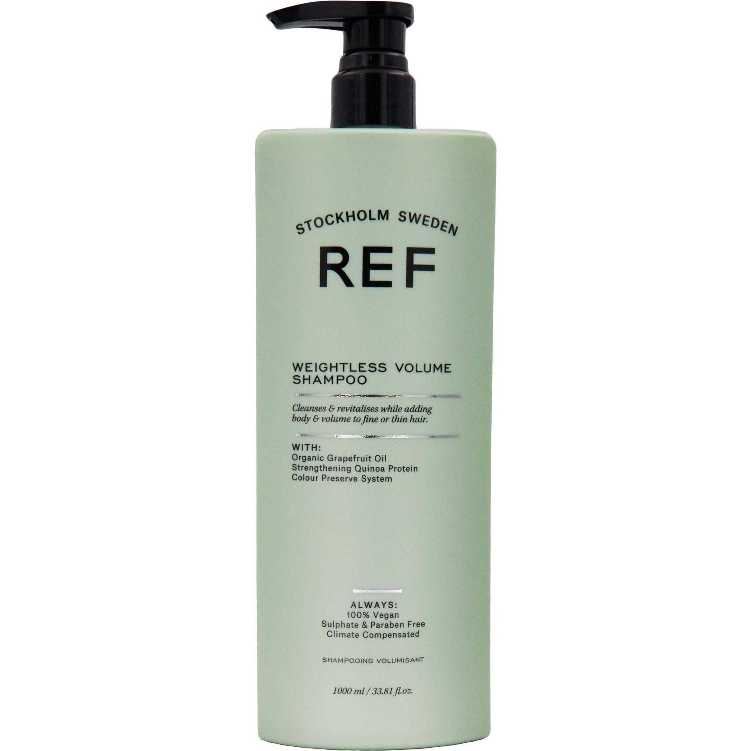 Ref., Shampoo, REF Shampoo - Weightless Volume Shampoo (1000 ml, Flüssiges Shampoo)