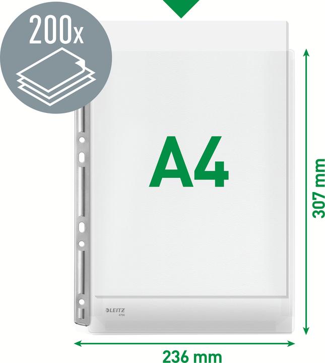 Produktbild Leitz Zeigetasche PP Maxi (A4, 3 x)