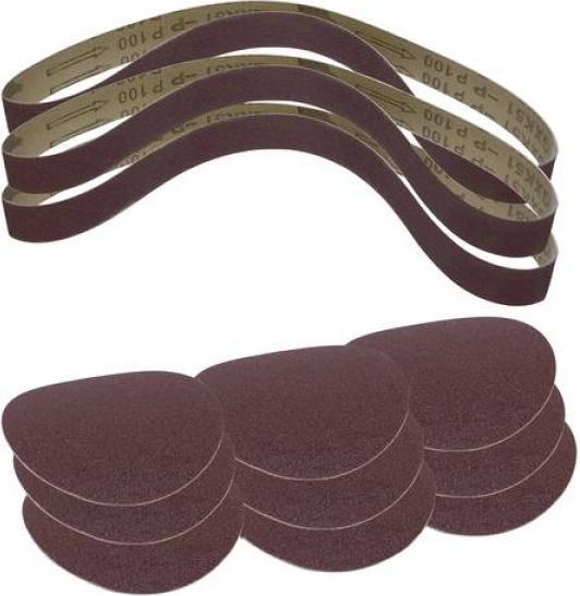 Scheppach Grinding set 12 pieces (Grain size 60)