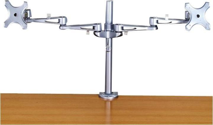 Produktbild Lindy Dual Clamp on long bracket (Tisch, 20", 6 kg)