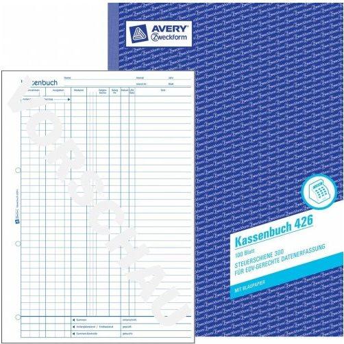 Actual product image Avery Cash book 426 (100 x)