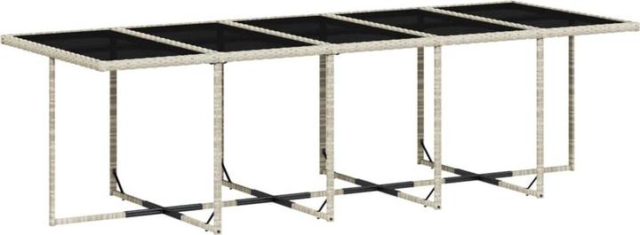 Produktbild vidaXL Garten Essgruppe (275 x 106 x 73 cm)