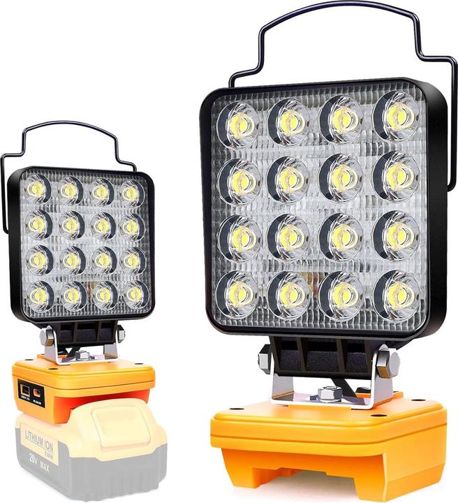 Image du produit ‎Edtran LED Arbeitsleuchte für Dewalt (6000 lm)