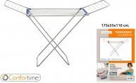 Soler Hispania clothes rack 18m aluminum silver / dark blue (18 m)