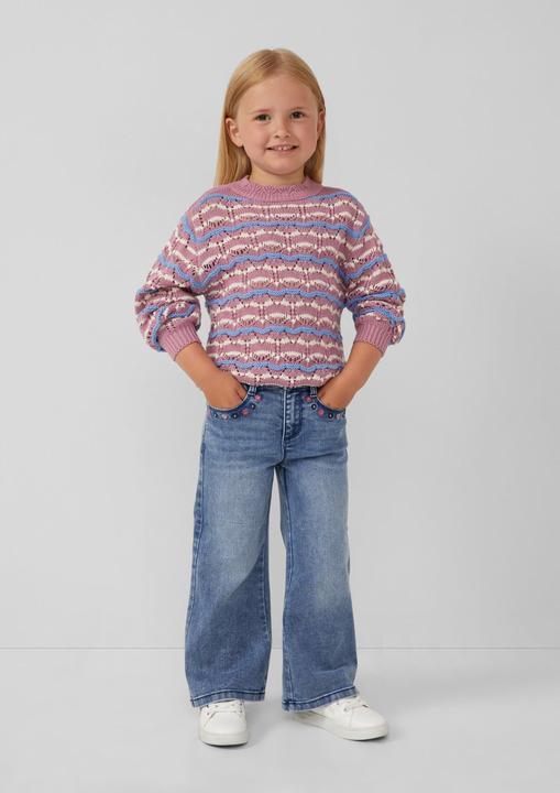 Image du produit s.Oliver Strickpullover Strickpullover mit Lochmuster (128, 134)