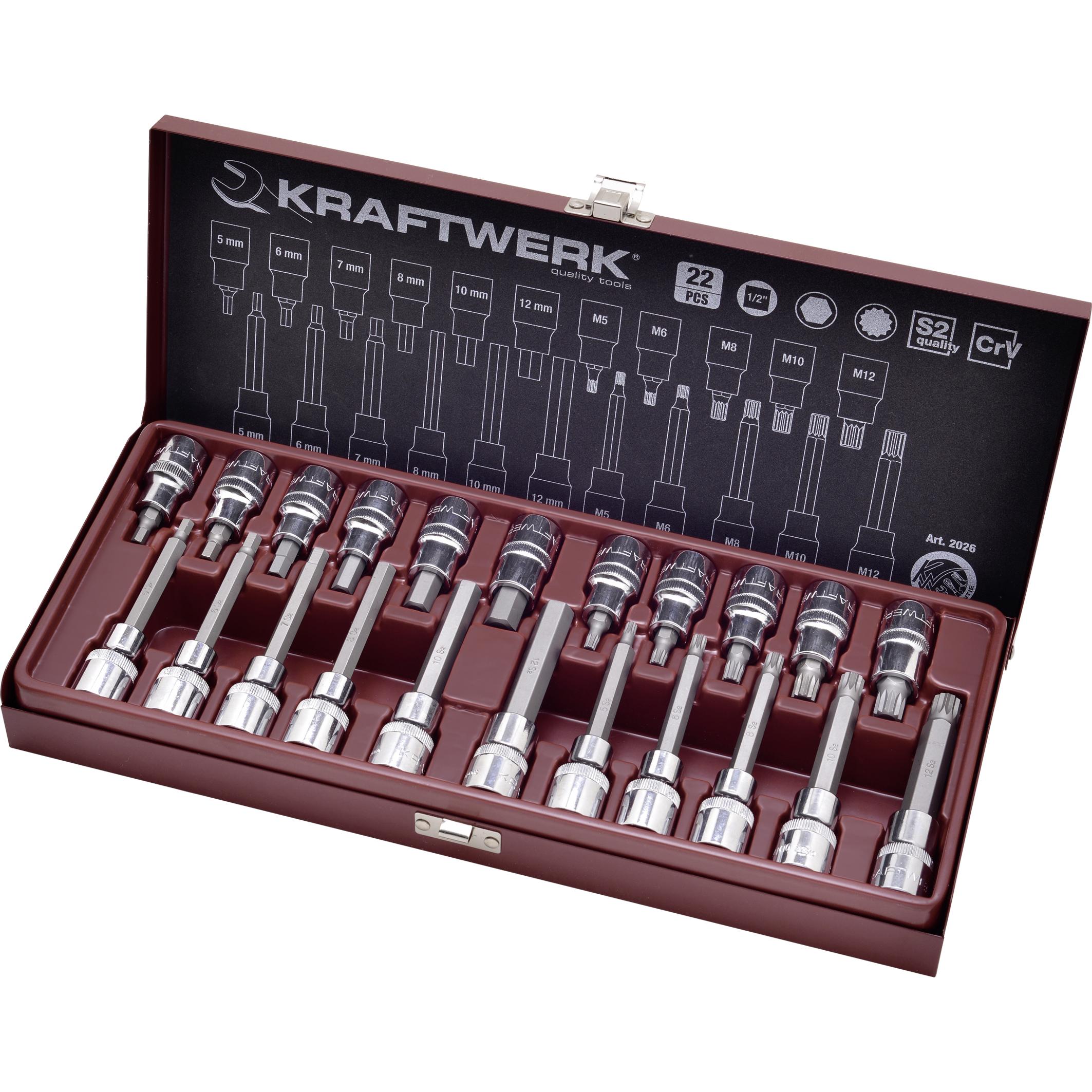 Kraftwerk, Steckschlüssel + Stecknuss, Stecknuss-Satz