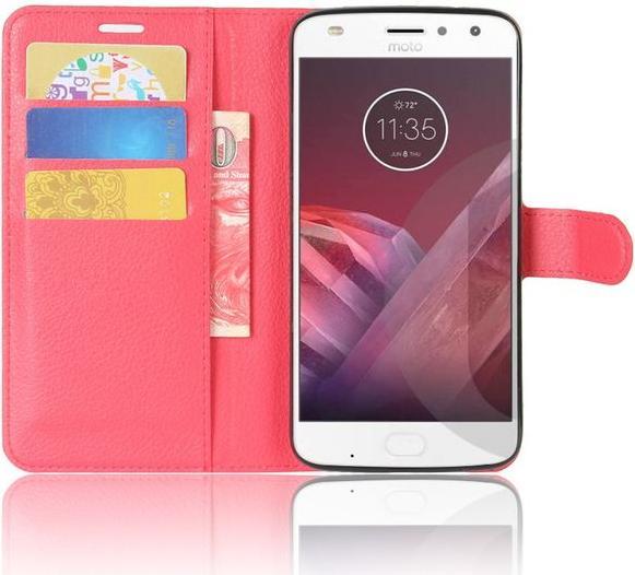 Immagine prodotto MU Classic Copertina in pelle con texture litchi (Motorola Moto Z2 Play)