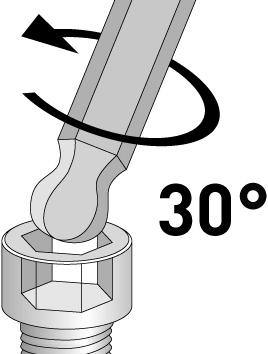 Actual product image Kraftwerk T-handle pin spanner hexagon socket