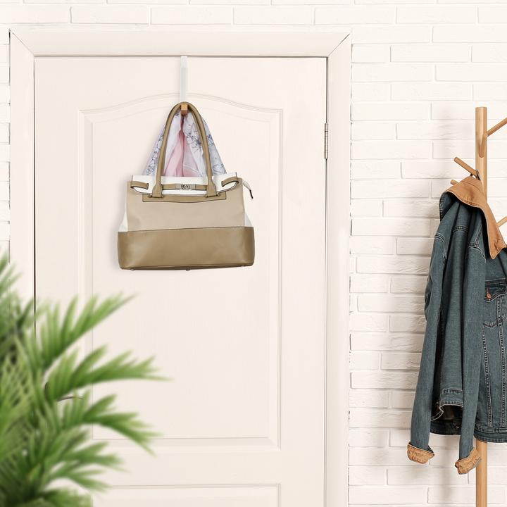 Actual product image Relaxdays Door coat rack foldable