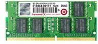 Produktbild Transcend SODIMM DDR4 2133Mhz 4GB Non-ECC 1.2V CL15 (1 x 4GB, 2133 MHz, DDR4-RAM, SO-DIMM)