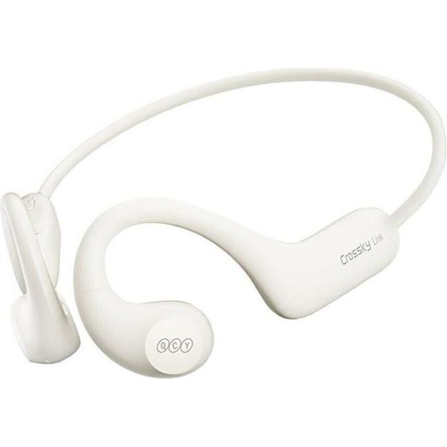 QCY Crossky Link T22, BT, open construction, ENC, IPX6, sports headphones, white, Kopfhörer