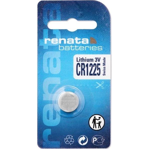 Renata Lithium CR1225 (1 Stk., CR1225, 48 mAh), Batterien + Akkus