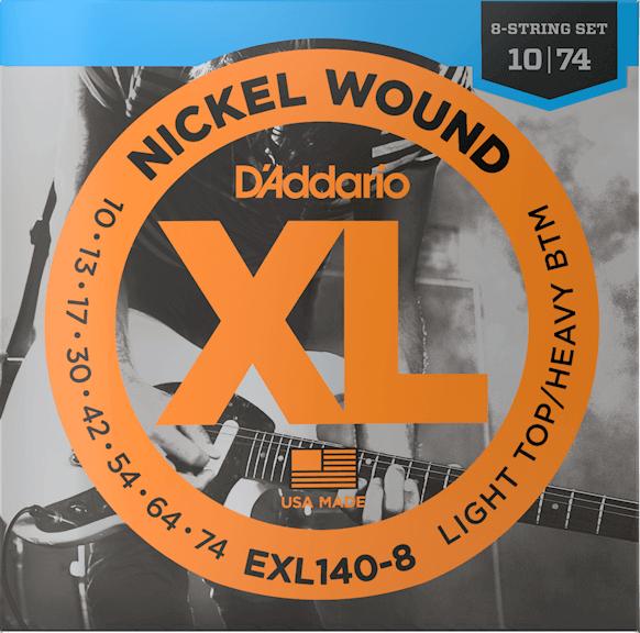 Produktbild D'Addario Exl140-8 (8 x, E-Gitarre, 0.07")