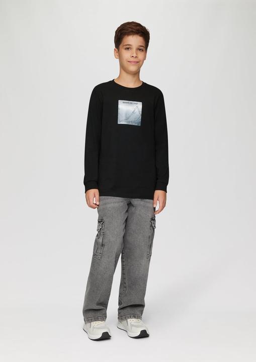 Produktbild S.Oliver T-Shirt Langarmshirt mit Frontprint (170, 176)