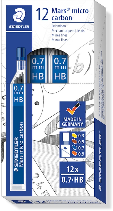 Produktbild Staedtler Mars Micro (Gelmine, Schwarz, 0.70 mm)
