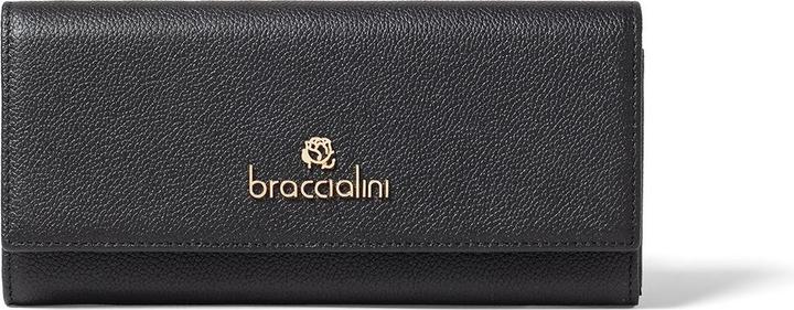Actual product image Braccialini Damen Geldbörse Echtleder - Modell Erisia Nova - Casual - 19.5 X 10.0 X 3.5 Cm
