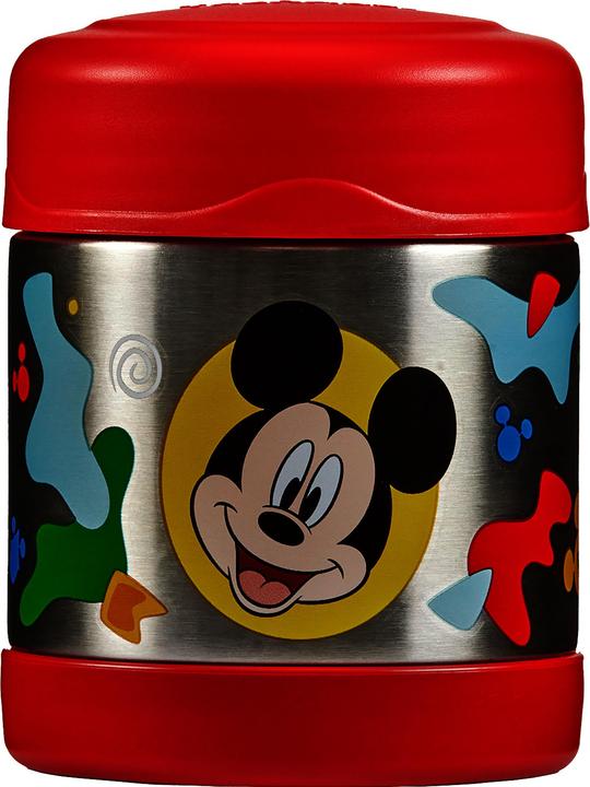 Rosso con decorazioni, Topolino