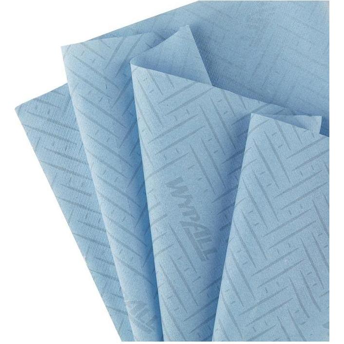 Thumbnail - Wypall Putztuch L10 7407 L380xB183ca. mm blau 1-lagig, perforiert, RCS, Reinigungsutensil, Blau