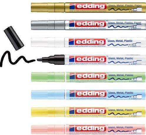 Produktbild Edding Glanzlackmarker (8x)