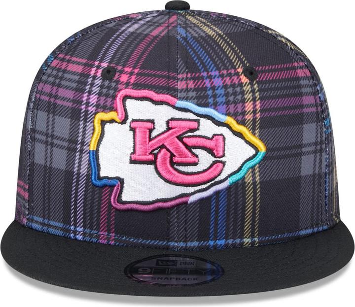 Actual product image New Era Kansas City Chiefs Crucial Catch 9Fifty Snapback Cap (One size)