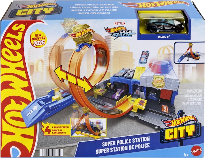 Immagine prodotto Hot Wheels City Super Polizeistation