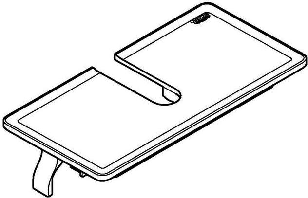 Grohe tablette de douche EASYREACH blanc