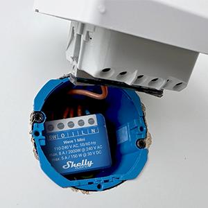 Produktbild Shelly Wave 1 Mini EU LR (Schaltaktor)