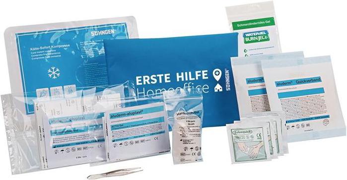 Immagine prodotto Söhngen Borsa di pronto soccorso Home Office B240xH170xTca. blu (Accessori per kit di primo soccorso)