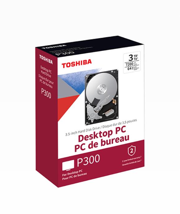 Produktbild Toshiba P300 Desktop 2TB SMR Kit (2 TB, 3.5", SMR)