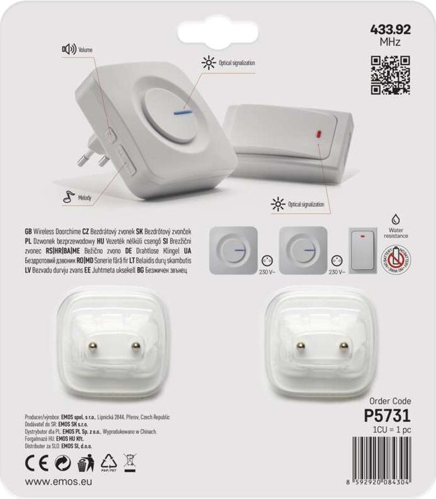 Actual product image Emos P5731