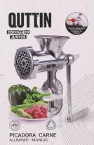 Image du produit Quttin hachoir à viande manuel en aluminium