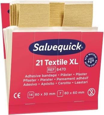 Salvequick Plaster dispenser refill set 6470 Use for product: Plaster dispenser Material of the pl... (1 x)