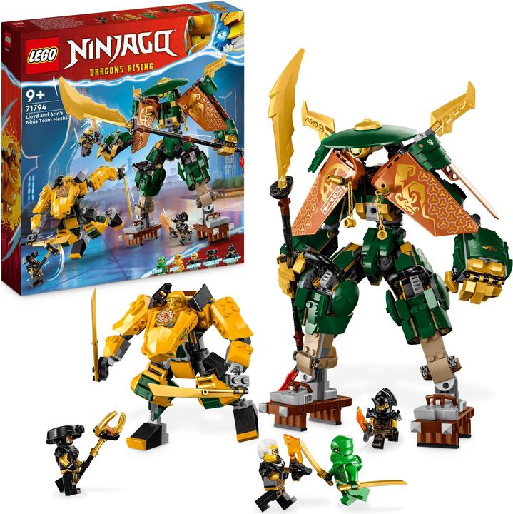 Produktbild LEGO Lloyds und Arins Training-Mechs (71794, LEGO Ninjago)