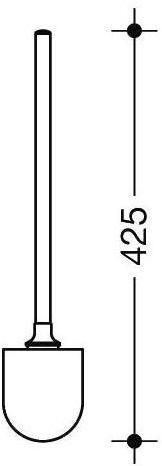 Immagine prodotto Hewi Spazzola per WC SERIE 801 sciolta grigio antracite