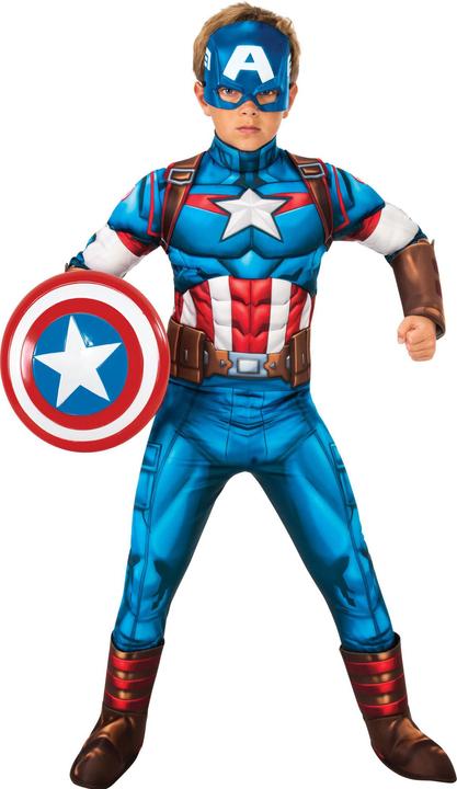 Deluxe Kostüm ‘” ’Captain America“ (M)