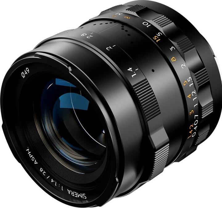 Produktbild Thypoch Full-frame Photography Lens Simera 28mm f1.4 for Leica M Mount - Focus Tab - Type ii -Black (Leica M, Vollformat)