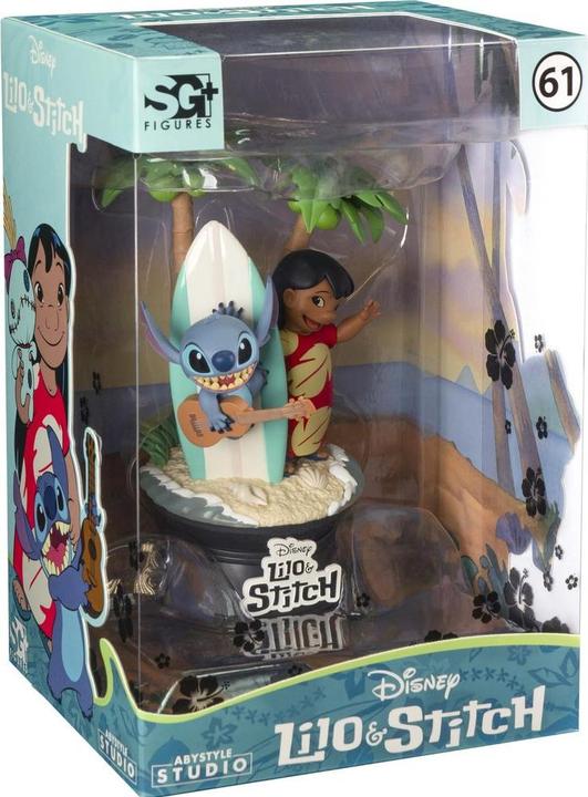 Actual product image ABYstyle DISNEY - Figurine "Lilo & Stitch Surfboard"