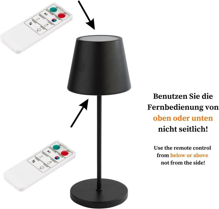 Produktbild APS Akku-Tischleuchte "MERLE" (270 lm)