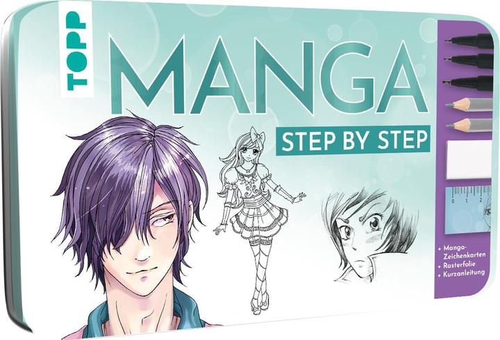 Produktbild Malset Manga 15-teilig