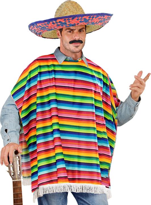 Produktbild Widmann Poncho Sombrero (One Size)