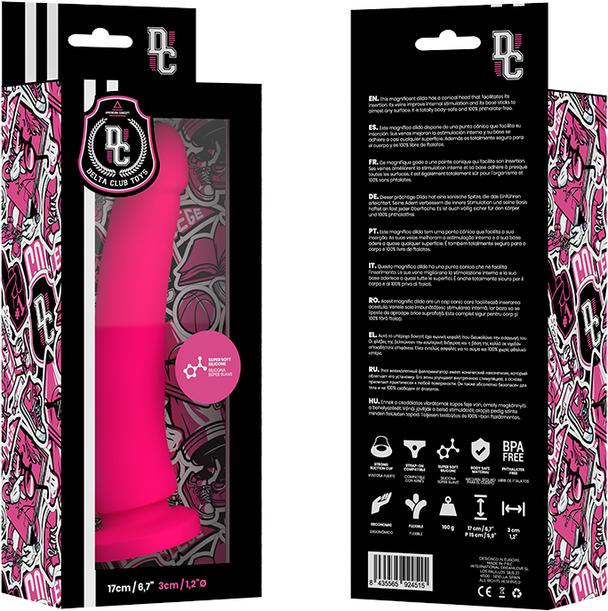 Produktbild Delta Club Toys Dildo Rosa Silicona Medica 17 X 3 cm