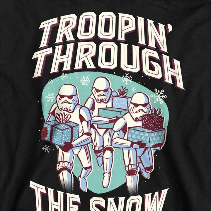 Produktbild Star Wars Troopin' Through The Snow Sweatshirt (S)