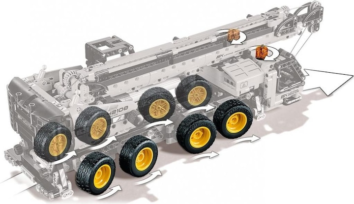Actual product image LEGO Crane truck (42108, LEGO Technic)