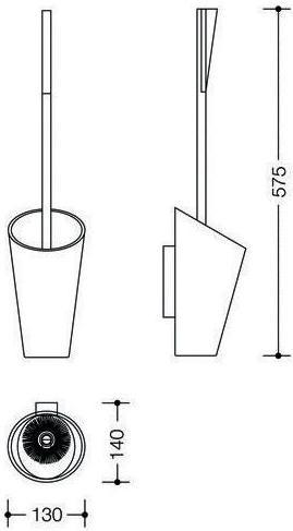 Produktbild Hewi Bürstengarnitur SERIE 801 aquablau