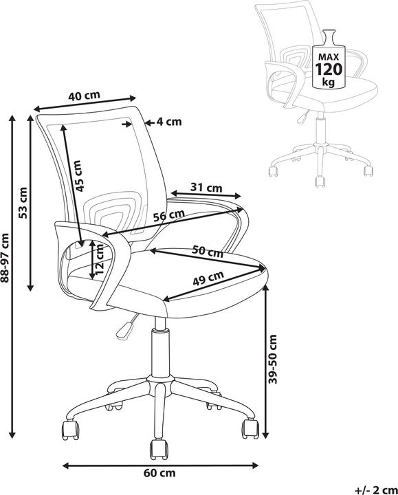 Image du produit Beliani Solid (39 - 50 cm)