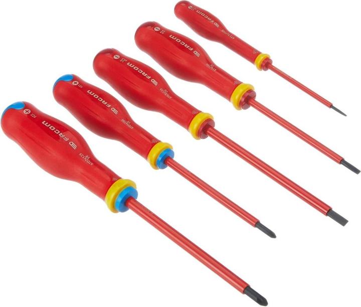 Productafbeelding Facom AT5VE.PB 5-delige PROTWIST schroevendraaierset 1000V (Gleuf)