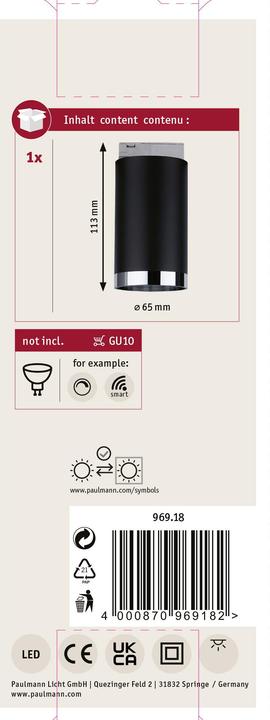 Produktbild Paulmann URail Spot Tube