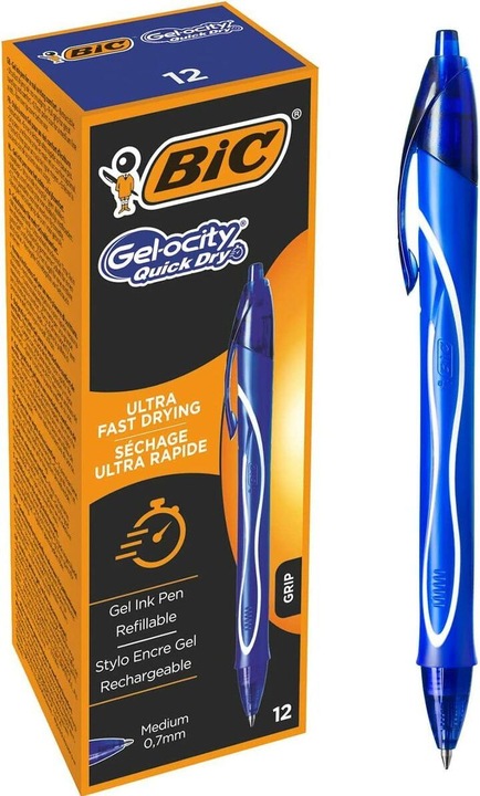 Actual product image Bic Gel-ocity (Blue, 12 x)