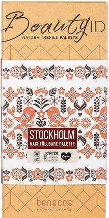 Actual product image Benecos BIO Palette Large Stockholm - 18g - Beauty ID (Prismatic Pink, Dark Mountains, Lilac Light, Whipped cream)