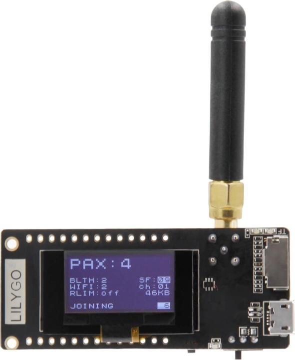 Produktbild Lilygo TTGO LoRa32 433MHz 0.96 Inch OLED Display mit LoRa, Bluetooth und Wi-Fi